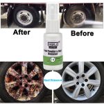 GKJ 18, 50ML Car Anti Rust Spray Wheel Steel Powder Polishing Chrome Paint Rust Remover Scratches Repair Car Cleaning