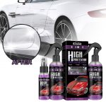 Rayhong 3 in 1 High Protection Quick Car Coating Spray cleaning repair polishing Spray Coat Ceramic Coating - Image 2