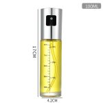 Stainless Steel Oil Sprayer Bottle 100ml – Refillable Cooking Oil Mister for Olive Oil, Air Fryer, BBQ, Baking, Grilling, Frying – High Pressure Spray Bottle for Kitchen, Salad Dressing – Food Grade Glass, Portable Cooking Accessories, Healthy Tools - Image 6