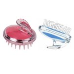 Hair Wash Brush Hair scalp Massage Brush Head Anti Dandruff Haircare Massager Someday Silicone Comb Brush scalp Massager Bath and Shampoo