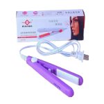 Mini Small Hair Straightener Student Mini Crystal Flat Iron Bangs Straight Hair Curler Fashion Portable Hair Styling Tools - Image 3