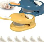 New Original Dumpling Samosa maker, 2-in-1 Manual Dumpling Maker Mould, Manual Press, Kitchen Dumpling Making Tool - Image 2
