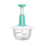 Easy Pull Speedy Food Chopper (1500ML) with 3 Curved Steel Blades, Manual Food Chopper to Chop, Blend, Mince, Blender, Blending of Onion, Garlic, Ginger, Herbs - Image 4