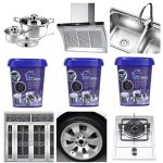 Cookware Cleaner Stainless Steel Cleaning Paste Remove Stains Multi-Purpose Cleaner Home Kitchen Bathroom Accessories