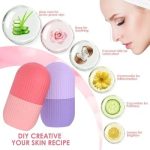 Silicone Ice Roller Facial Massage for Cryotherapy - Beauty Skin Care Massage for Collagen Regrowth & Skin Strengthening - Enhance Your Natural Glow/Reusable Facial Treatment to Tighten & Tone Skin & De-Puff The Eye Area - Image 4
