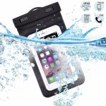 Universal Water Proof Mobile Pouch - Transparent Pouch - Easy To Carry - Compatible With All Mobiles - Extra Safety For Mobile Phone - Waterproof Case Underwater PVC Bag Transparent Touch Screen Premium Cell Phone Pouch Cover For Travel By Tawakkal Mart. - Image 2