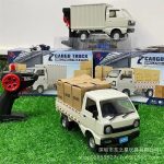 RC CARGO TRUCK , WIRELESS REMOTE CONTROL , 1:16 Scale. Material Plastic Premium Quality. Dimensions 11x22x12. - Image 3