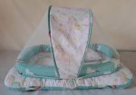 Baby Bed with Mosquito net and 1 pillow, Comfortable New born Baby Bistar multicolor [ SIZE CAN BE USED FOR 0 TO 6 MONTHS - Image 5