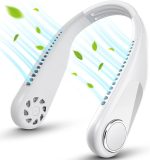 Sonifer Portable Neck Fan, Bladeless Neck Fan, Rechargeable Hands-Free Around the Neck Fan, Wearable Small Mini USB Hanging Fan