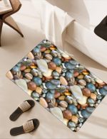 Bath Mat Water Absorbent Non-Slip, Water Absorbent Bath Carpet for Bathroom, Shower Room, Tub, Entryway, Kitchen, Sink - Image 7