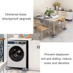 4Pcs Washing Machine Floor Mat Elasticity Earth Protectors Furniture Anti Vibration Rubber Feet Pads Non Slip Shock Proof Washing Machine Shock Absorption And Anti Shake Foot Pad For Washing Machine Support - Image 5