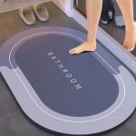 Showcase High quality Bathroom mat Water absorbing Mats for Bathroom Non slip Carpet for washroom, Shower, Room, Tub, Entryway, Kitchen, Sink - Home Design