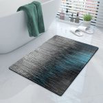 Bath Mat Water Absorbent Non-Slip, Water Absorbent Bath Carpet for Bathroom, Shower Room, Tub, Entryway, Kitchen, Sink - Image 4