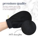 Moroccan Exfoliating Gloves 1pcs - Exfoliating Bath Washcloth Scrub Mitt for Body - Dead Skin Body Exfoliator - Exfoliating Massage Mitt Back Scrubber Glove