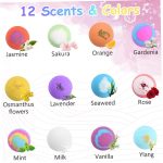 1PCS Luxury Kids & Women Bath Bomb Gift Box | Handmade Aromatherapy Bubble Bath Fizzers with Surprise Animal Toys - Image 3