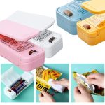 Portable Mini Sealer Home Heat Bag Plastic Household Electronic Mini Heat Sealing Machine Plastic Food Snacks Bag Packing Sealer Tool By Tawakkal Mart. - Image 5