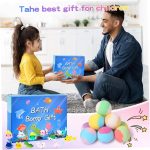 1PCS Luxury Kids & Women Bath Bomb Gift Box | Handmade Aromatherapy Bubble Bath Fizzers with Surprise Animal Toys - Image 4