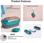 Hydraulic Cleaning Brush Large Laundry Brush Soft Bristles for Jeans Shoes And Other Cleaning Purposes Scrub Dishwashing Brush Pot Dish Plastic Brush Soap Dispenser Brush Cleaning Brushes | Cleaning Brush | New Brush - Image 4