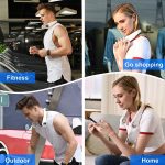 Sonifer Portable Neck Fan, Bladeless Neck Fan, Rechargeable Hands-Free Around the Neck Fan, Wearable Small Mini USB Hanging Fan - Image 4