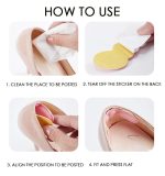High Heel Pad Women Insoles for Shoes Adjust Size Adhesive Heels Pads Liner Grips Protector Sticker Pain Relief Foot Care Insert - Image 5