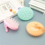 Hair Wash Brush Hair scalp Massage Brush Head Anti Dandruff Haircare Massager Someday Silicone Comb Brush scalp Massager Bath and Shampoo - Image 3