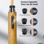 1/8 Rs. 1,799 Rs. 4,000 -55% Ends in 8 days 03:02:15 badgeDAN TECHNOLOGY Luxury Wooden Car Ashtray – Portable Anti-Ash Cigarette Holder, Windproof & Smokeless Design for Car, Office & Home - Image 5
