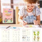 Reusable Magic Practice Copybook For Kids - The Print Handwiriting Workbook- Sank Set Of 4 Magic Writing Learning Book - Image 6