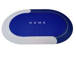 Showcase High quality Bathroom mat Water absorbing Mats for Bathroom Non slip Carpet for washroom, Shower, Room, Tub, Entryway, Kitchen, Sink - Home Design - Image 6