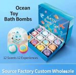 1PCS Luxury Kids & Women Bath Bomb Gift Box | Handmade Aromatherapy Bubble Bath Fizzers with Surprise Animal Toys - Image 5