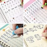 Reusable Magic Practice Copybook For Kids - The Print Handwiriting Workbook- Sank Set Of 4 Magic Writing Learning Book - Image 7