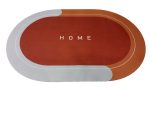 Showcase High quality Bathroom mat Water absorbing Mats for Bathroom Non slip Carpet for washroom, Shower, Room, Tub, Entryway, Kitchen, Sink - Home Design - Image 8