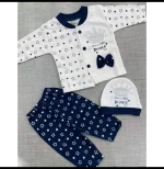 New born Baby And Baba Dress With Cap By Tawakkal Mart. - Image 2