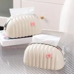 Creative Shell Tissue Box, Luxury Bread Style Tissue Box, Tea Table Decoration - Image 2
