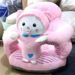 Babies Learn To Sit On The Sofa