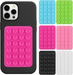 Silicone Suction Pad Phone Holder Self-Adhesive Rubber Mat 8x5.5cm - Image 2