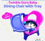 Infant Dinning Chair Removable Dinning Plate Seat For Toddler Baby Multi-functional Cartoon Character High Chair Baby Feeding Tray Kit Portable Toddlers Dinner Chair - Image 2