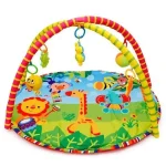 New Born Baby Play Gym With Hanging Rattles Born Baby Indoor Game Colorful Rattles Bqby Play Gym Matt