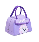 Insulated Lunch Bag 3D Cartoon Waterproof Oxford Fabric Thermal Lunch Box Tote with Aluminum Foil | Cute Portable Cooler Bag for Kids, Boys, Girls & Adults | School, Picnic, Office Food Carrier | Smart collecion