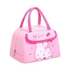 Insulated Lunch Bag 3D Cartoon Waterproof Oxford Fabric Thermal Lunch Box Tote with Aluminum Foil | Cute Portable Cooler Bag for Kids, Boys, Girls & Adults | School, Picnic, Office Food Carrier | Smart collecion