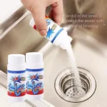 Powerful Sink & Drain Blockage Cleaner Powder Cleaning Tool,Drain Cleaner & Clog, Automatic Toilet Blockage Cleaner, Unclogs Pipe Dredging Agent Sink,for Kitchen Toilet - Image 6