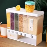 10L Bucket Grain Sealed Container Dry Food Dispenser Grain Storage Jar kitchen Organiser