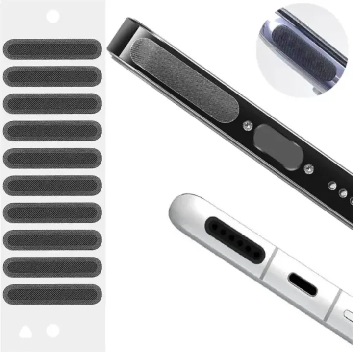 imgi_2_5231e8e56c83c16258f469bf5e297341.jpg_720x720q80.jpg_ 10/10PCS Mobile Phone Dust Proof Net Stickers / Universal Speaker Earpiece Dustproof Sticker / Protector - Image 1