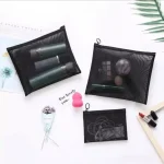 3 Pcs Set Multi Purpose Cosmetic Pouch Organizer Storage Jewellery Vanity Box Makeup Kit Stationary Cosmetic Organizer Make Up Artist Pouch Set Cosmetic Storage Purse Travel Make Up Kits Organizer Toiletry Organizer Pouches - Image 4