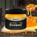 HHH Cleaners Beeswax Furniture Polish - Natural Wood Wax, 85G [PACK OF 6]
