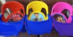 Infant Dinning Chair Removable Dinning Plate Seat For Toddler Baby Multi-functional Cartoon Character High Chair Baby Feeding Tray Kit Portable Toddlers Dinner Chair - Image 4
