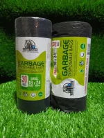 Trash Guard Garbage Roll Size 18x24 30 bags pack of 02 rolls set Dustbin bag roll Trash bags recycle bag - Image 3