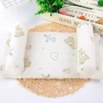 Adjustable Anti-Twisting Baby Pillow – Soft Head Shaping Newborn Pillow for Flat Head Prevention, Breathable & Portable Infant Cushion ( Random Design ) - Image 2