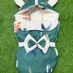 Double Bow- Comfort Brand Baby Sleeping Bag Gor Newborns / Baby Carry Nest in Cotton