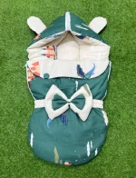 Double Bow- Comfort Brand Baby Sleeping Bag Gor Newborns / Baby Carry Nest in Cotton