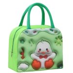 Insulated Lunch Bag 3D Cartoon Waterproof Oxford Fabric Thermal Lunch Box Tote with Aluminum Foil | Cute Portable Cooler Bag for Kids, Boys, Girls & Adults | School, Picnic, Office Food Carrier | Smart collecion
